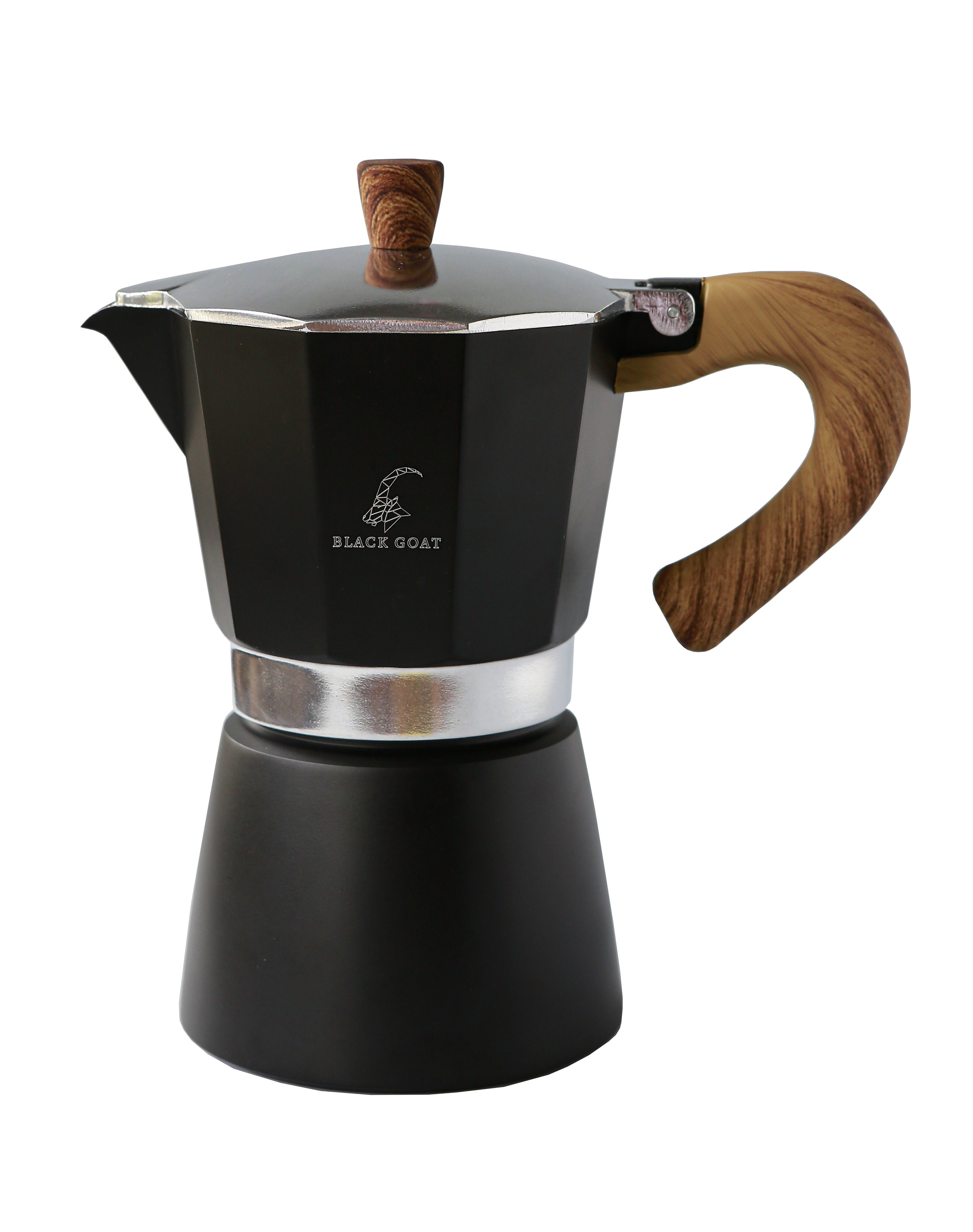 ALOHA MOKA POT 6 KAP SİYAH